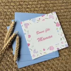 Carte “Bonne fête Maman”