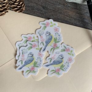 Sticker mésange