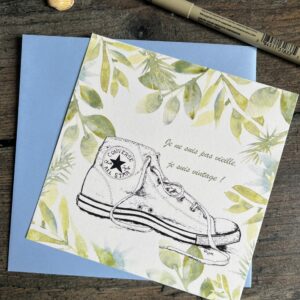 Carte Converse Carrée