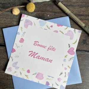 Carte « Bonne fête Maman »