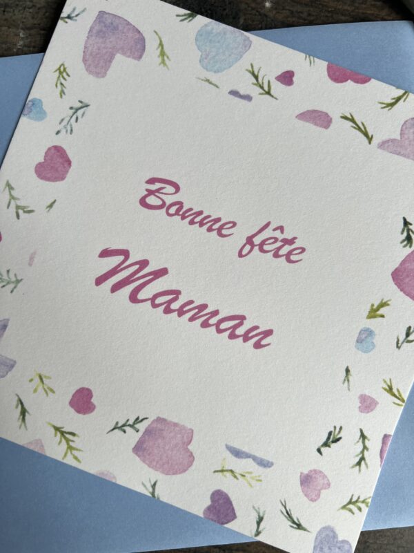 Carte "Bonne fête Maman" – Image 3