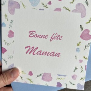 Carte « Bonne fête Maman »