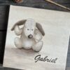 Chiot "Gabriel" 20x20