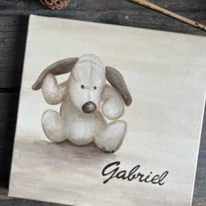 Chiot “Gabriel” 20×20