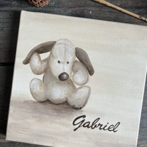 Chiot « Gabriel » 20×20