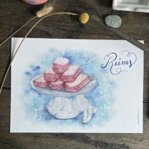 Affiche Biscuits Roses