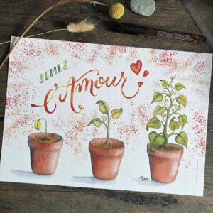 Affiche « Semez l’Amour »