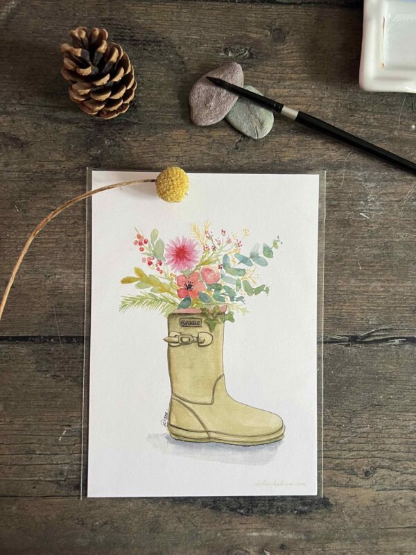 Affiche Botte Fleurie – Image 3