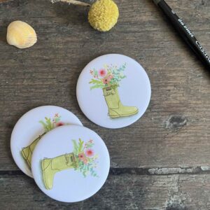 Magnet Botte Fleurie