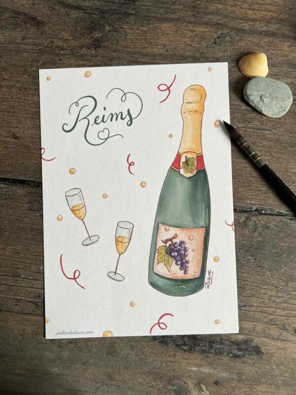 Affiche Champagne