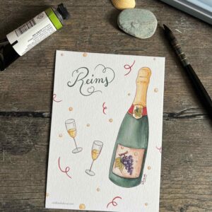 Affiche Champagne