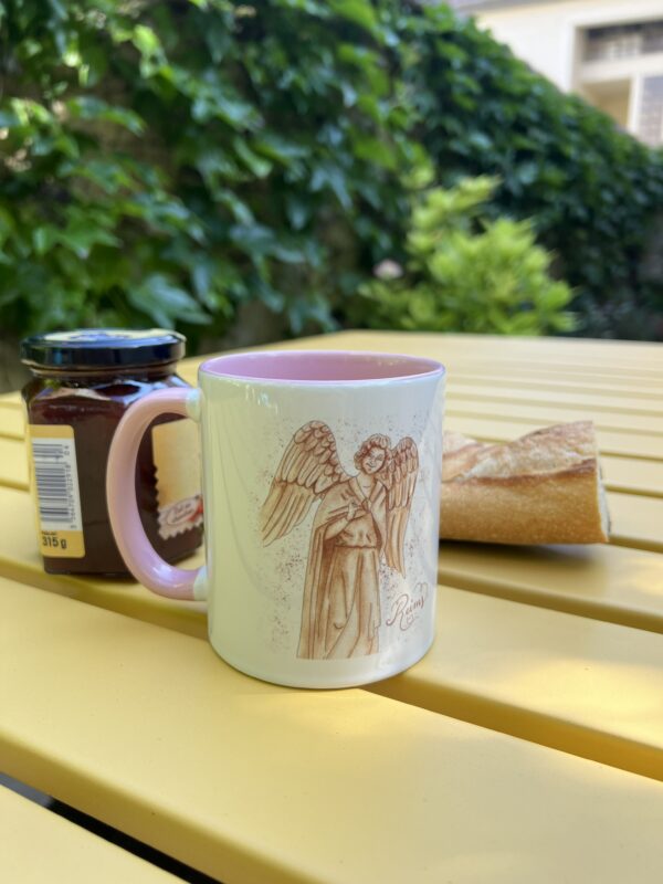 Mug Ange au Sourire/Biscuits roses